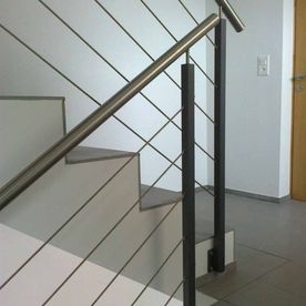Modernes Geländer Treppenhaus - Caviezel Oscar - Schlosserei